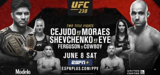 Трансляция UFC 238 Cejudo vs. Moraes